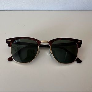 Authentic Ray Ban Clubmaster sunglasses